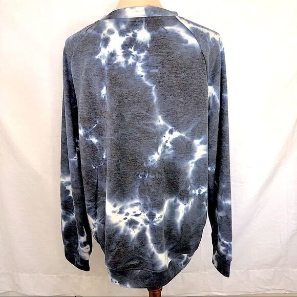 RAE DUNN MISS INDEPENDENT TIE DYE SWEATSHIRT NWT - Picture 6 of 9